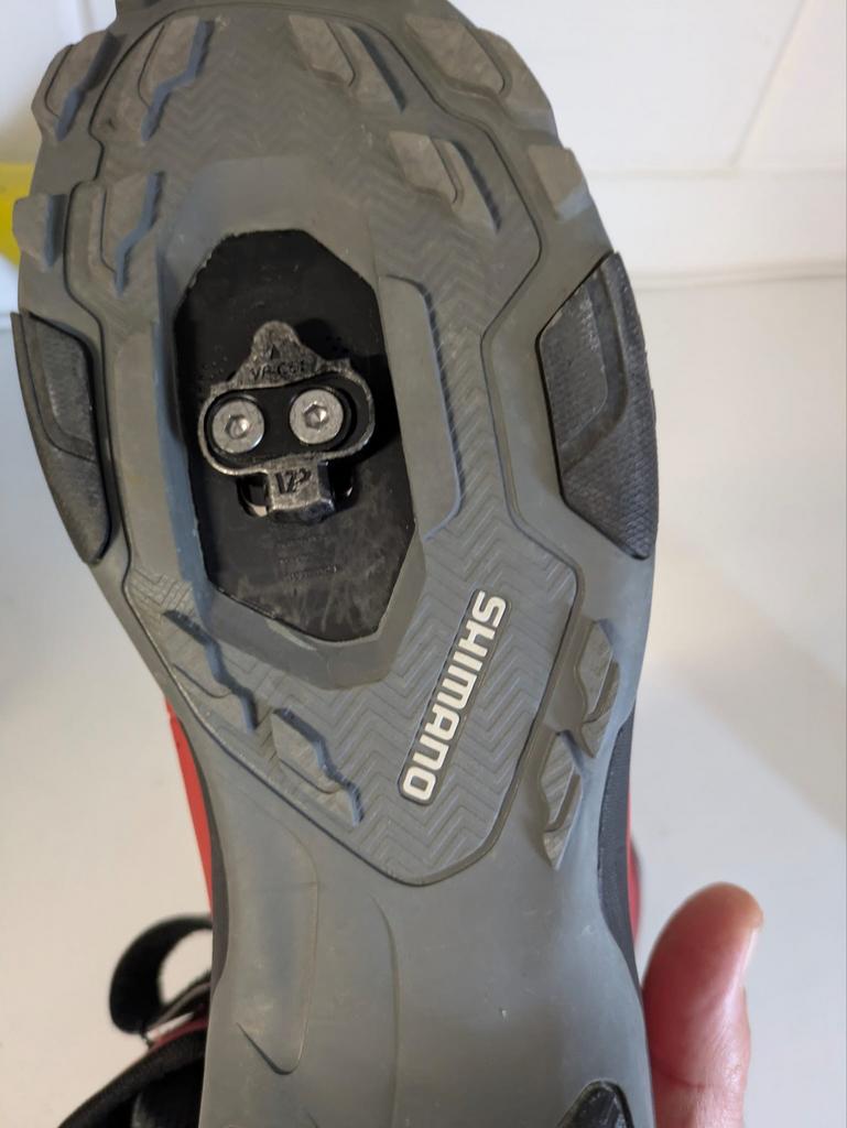 Shimano MT5 mountainbikeschoenen maat 46 (vallen klein), Fietsen en Brommers, Fietsaccessoires | Fietskleding, Ophalen, Zo goed als nieuw