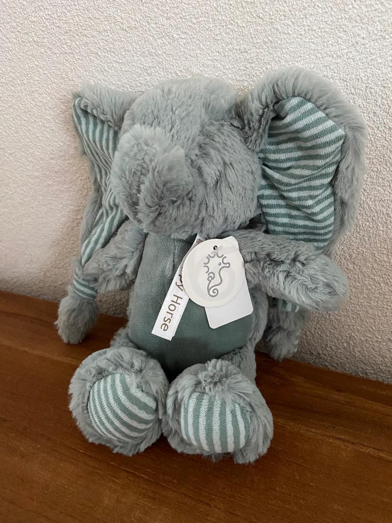 K1009 happy horse olifant groen Eddy no.1, Ophalen of Verzenden, Nieuw, Olifant