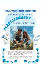 Plantjesmarkt 18 April in Borne!, Ophalen, Volle zon, Minder dan 100 cm