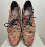 Leren heren schoenen "hand crafted" mt. 44, Ophalen of Verzenden, Zo goed als nieuw, Bruin