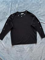 Zwarte dames trui knoopdetails M Micha, Ophalen of Verzenden, Zo goed als nieuw, Maat 38/40 (M), Zwart