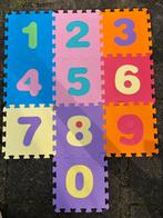 Puzzelmat speelmat foam cijfers, Ophalen of Verzenden, Gebruikt, Puzzelen