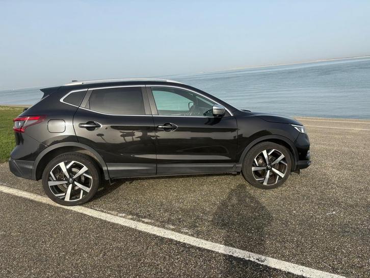 Nissan Qashqai 1.3 Dig-t 160pk Evapo 2019 Zwart, Auto's, Nissan, Particulier, Qashqai, Benzine, SUV of Terreinwagen, Handgeschakeld