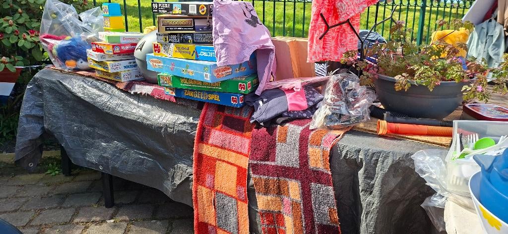 Vanuit de tuin speelgoed, Ophalen, Gebruikt