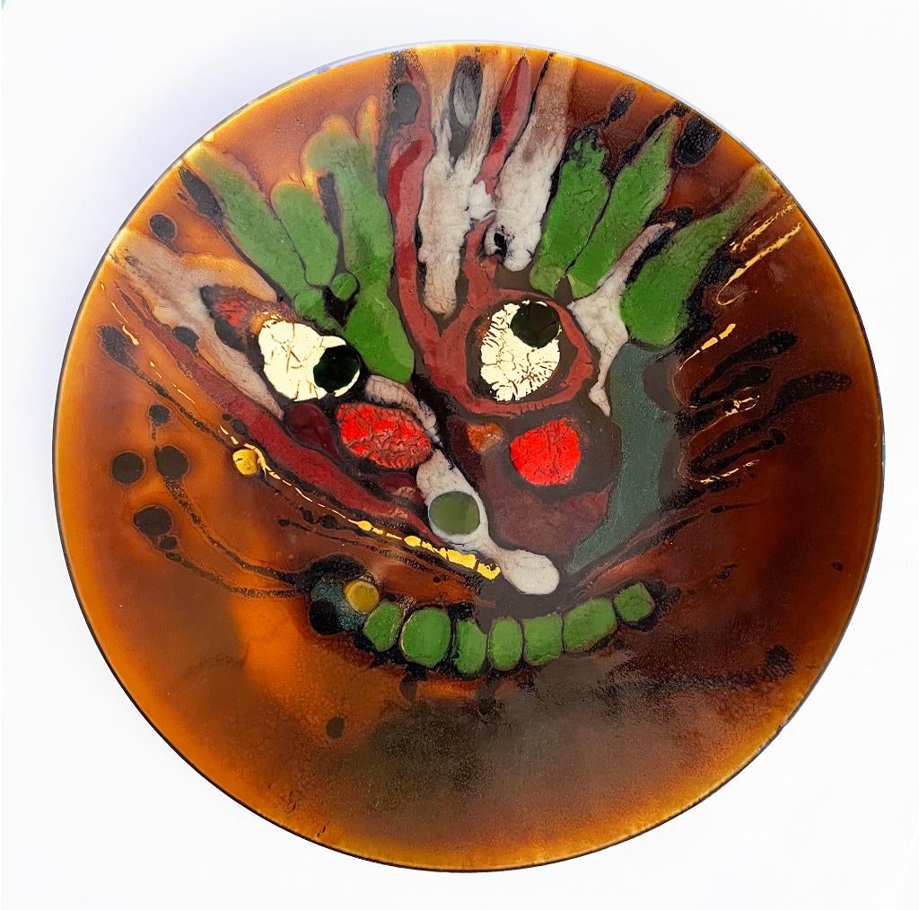 emaille wandbord - Rucni Rad - decor Zagreb, Antiek en Kunst, Ophalen