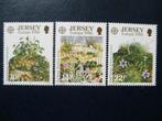 Postzegels Jersey 1986 Europazegels bloemen - cw. € 2,00 pf., Ophalen of Verzenden, Postfris