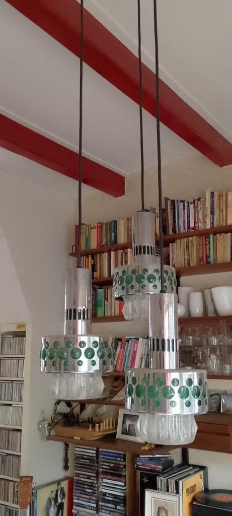Vintage Space Age hanglamp, Ophalen, Minder dan 50 cm