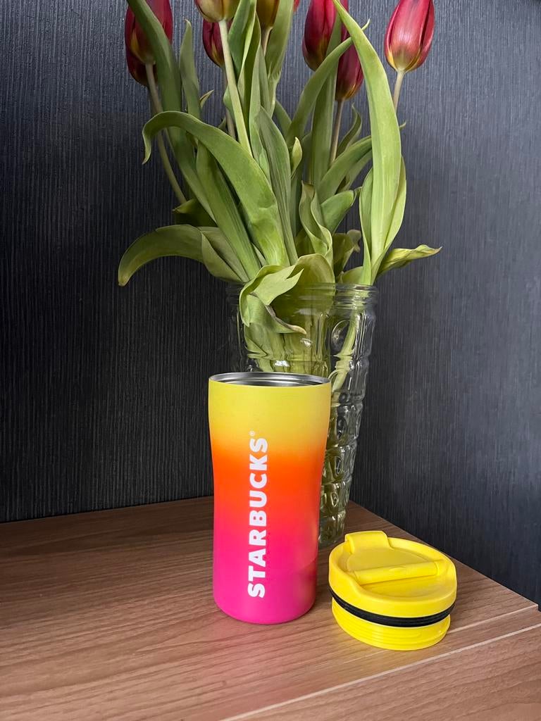 Starbucks thermoskan, Ophalen of Verzenden, Meerkleurig, Overige materialen, Overige merken