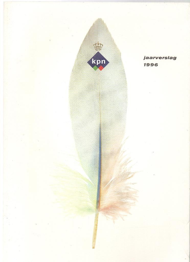 KPN Jaarverslag 1996, Boeken, Gelezen, Maatschappij en Samenleving, Ophalen of Verzenden, Nederland