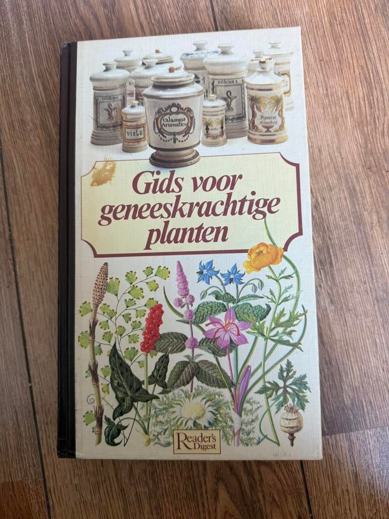 Gids voor geneeskrachtige planten- F.H.L. van fl Os, Ophalen of Verzenden, Zo goed als nieuw, Achtergrond en Informatie