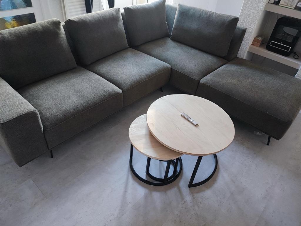 Zo goed als nieuwe hoekbank! Let op locatie in NB, Ophalen, 250 tot 300 cm, 100 tot 125 cm, Hoekbank