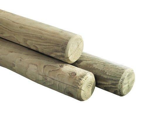 Ronde tuin palen 50 stuks 1.60 cm 8 cm dik, Ophalen, Nieuw, Minder dan 180 cm, Palen