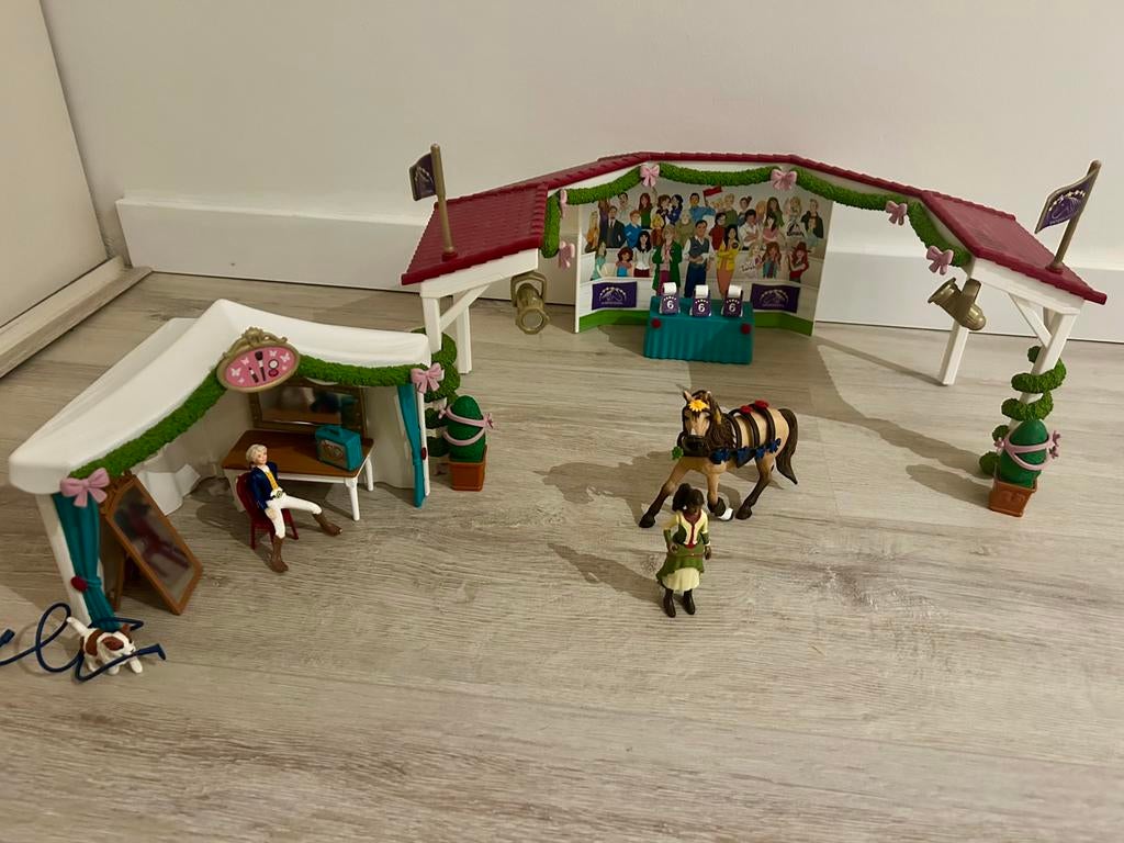 Schleich Horse Club Grote paardenshow (42466), Ophalen of Verzenden, Zo goed als nieuw
