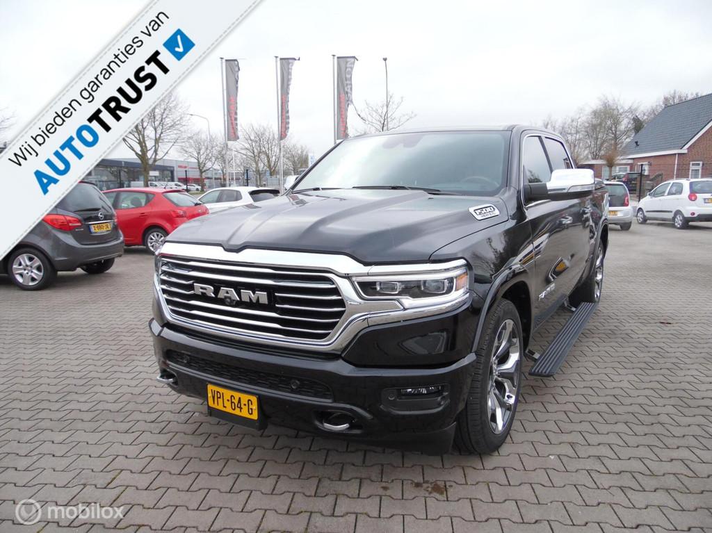 Dodge Ram 1500 4X4 5.7 V8 4x4 Crew Cab Long Horn Full Option, Automaat, Gebruikt, 5654 cc, Zwart