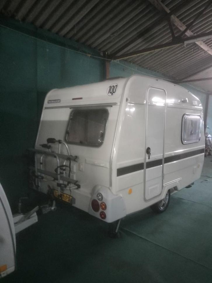 Niewiadow N-126ntl met voortent, Kachel Etc Etc "2020", Caravans en Kamperen, Caravans, Bedrijf, tot en met 3, 500 - 750 kg, Overige