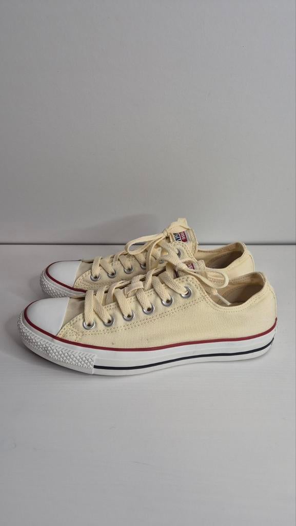 Converse Chuck Taylor All Star Ox Lichtbeige Maat 39, Beige, Ophalen of Verzenden, Converse All Stars, Sneakers of Gympen