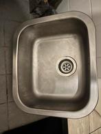 RVS Wasbak - Gebruikt maar in goede staat, Ophalen of Verzenden, Gebruikt, Rvs, Wastafel
