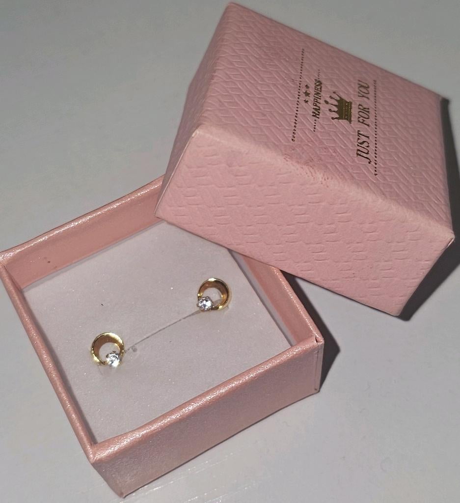 Gouden Baby oorbellen, Sieraden, Tassen en Uiterlijk, Kindersieraden, Ophalen, Nieuw, Goud, Oorbellen