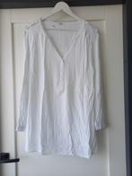 BonPrix – Tuniek met V-hals, lange mouw, mt.48!, Bonprix, Wit, Maat 46/48 (XL) of groter, Ophalen of Verzenden