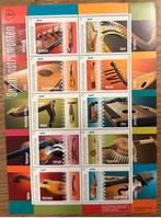 Postzegels pf. Snaarinstrumenten. 2022, Ophalen of Verzenden, Na 1940, Postfris