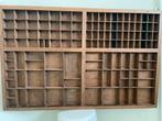 Vintage houten letterbak / sorteerbak, Ophalen of Verzenden