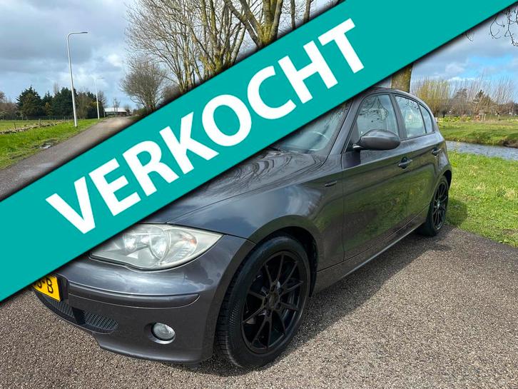 BMW 1-serie 116i|navi|zuifdak|rijdt super|nieuw apk|6bak, Auto's, BMW, Bedrijf, Te koop, 1-Serie, ABS, Airbags, Airconditioning