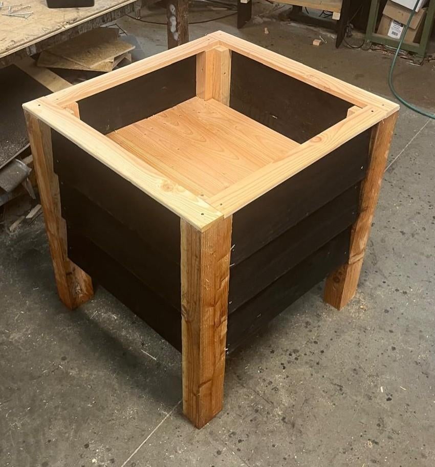 Plantenbak Douglas op maat, Tuin en Terras, Bloembakken en Plantenbakken, Ophalen, Nieuw, Balkon, 60 tot 100 cm