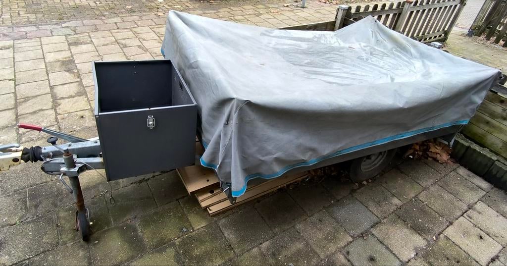 Jamet vouwwagen, Ophalen, Gebruikt