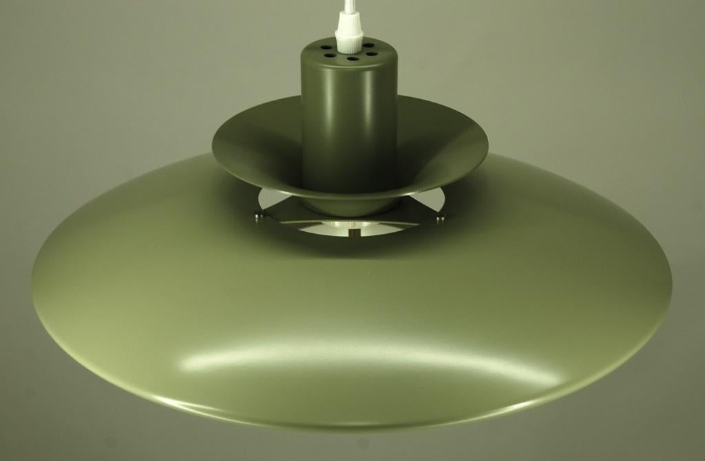Vintage vroege 1980's Deense hanglamp, Huis en Inrichting, Lampen | Hanglampen, Vintage MCM, Verzenden, Vintage MCM, Zo goed als nieuw