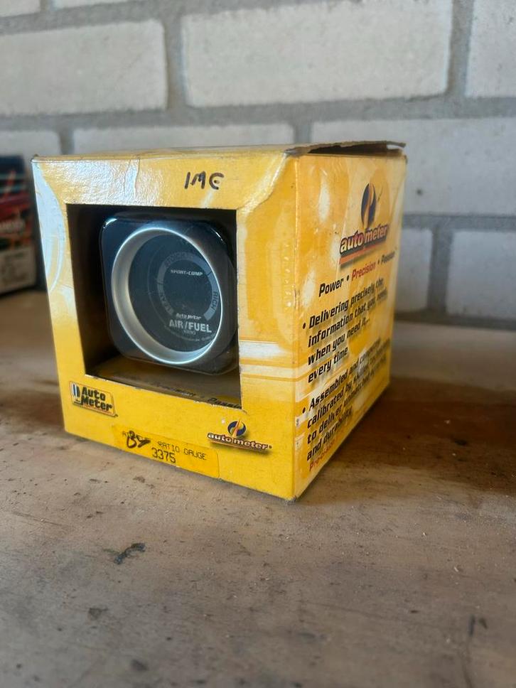 Auto Meter Sport-Comp Air/Fuel Meter Wideband MX5 Turbo, Auto-onderdelen, Elektronica en Kabels, Mazda, Nieuw, Ophalen