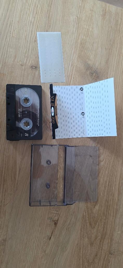 cassettebandjes Maxell XL2-100, Cd's en Dvd's, Cassettebandjes, 2 t/m 25 bandjes, Overige genres, Ophalen of Verzenden, Zo goed als nieuw