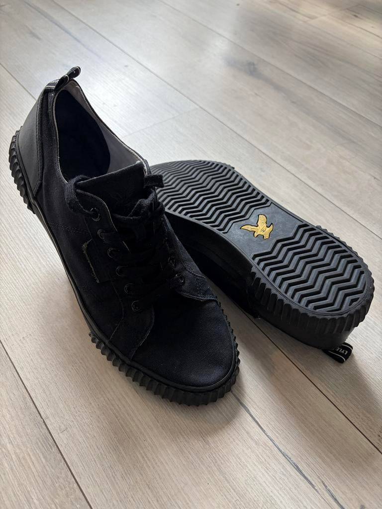 Lyle and Scott sneakers maat 43, Ophalen of Verzenden, Zo goed als nieuw, Zwart, Sneakers of Gympen