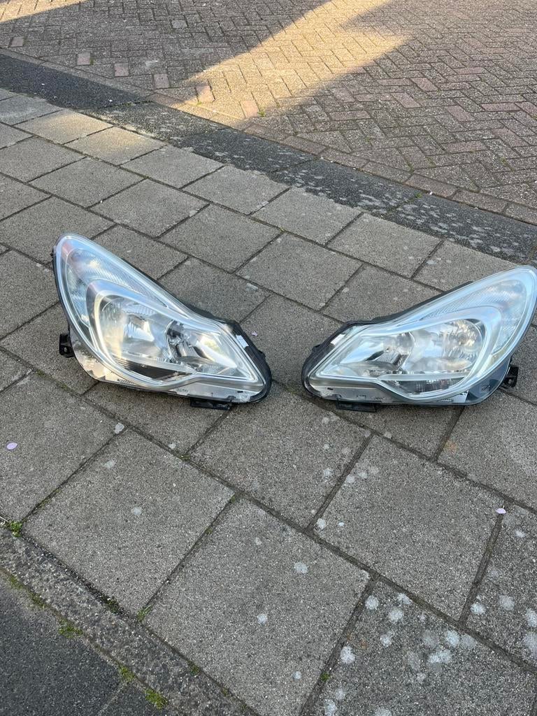 Opel Corsa D koplampen, Auto-onderdelen, Verlichting, Ophalen of Verzenden, Opel