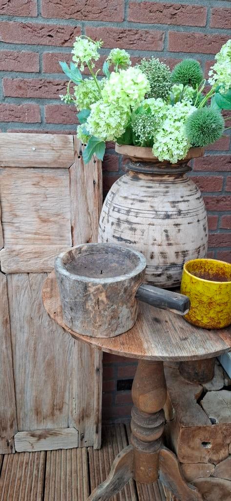 Houten poer, Ophalen of Verzenden