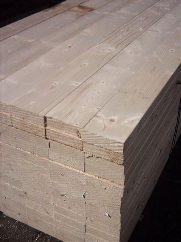 Vurenhouten balken 50x150 mm Europees Kwaliteit 32 st., Ophalen, Nieuw, 250 cm of meer, Planken