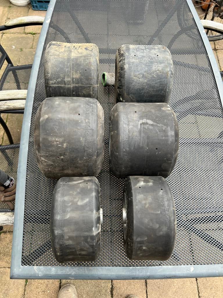 Go kart banden met velgen - Kenda Corsa, Sport en Fitness, Karting, Gebruikt, Onderdelen Kart, Ophalen