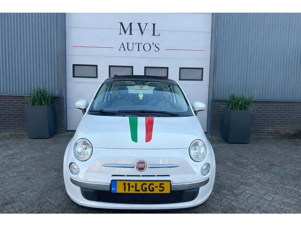 Fiat 500 C 1.4 Lounge / cabrio, Auto's, Fiat, Euro 5, 101 pk, Gebruikt, 31 €/maand