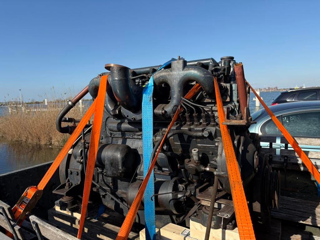 MAN 0836 HM74 6 cilinder scheepsdiesel motor, Ophalen, Gebruikt, Diesel, Viertaktmotor