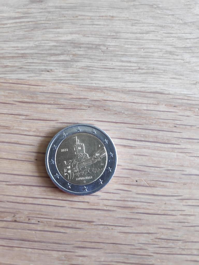 2 euro munt duitsland 2022, Ophalen of Verzenden, Duitsland, 2 euro, Losse munt