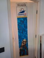 WK Voetbal 1998 in Frankrijk vlag / wimpel, Ophalen of Verzenden, Nieuw, Poster, Plaatje of Sticker