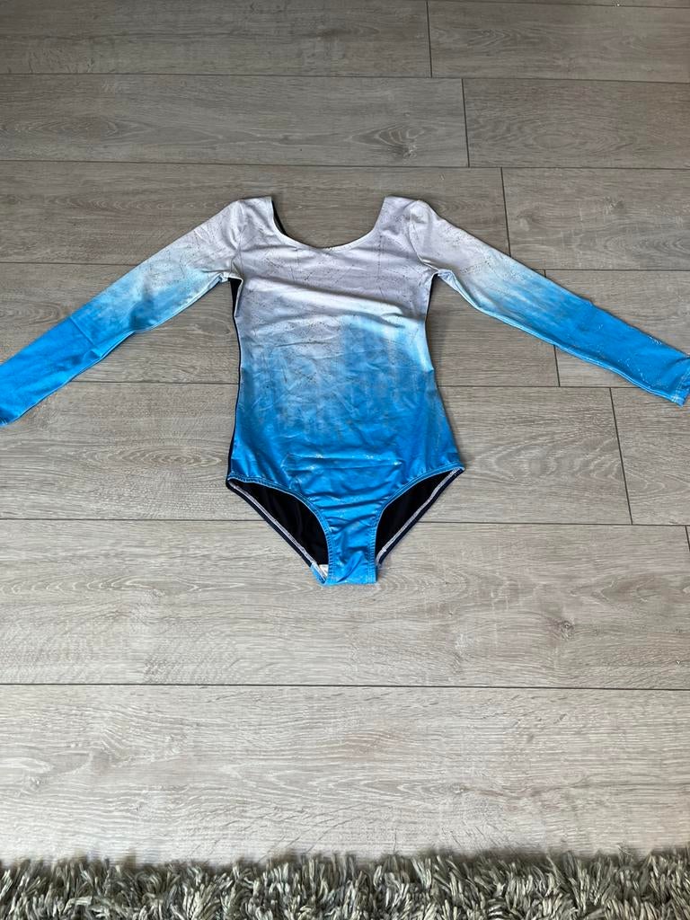 Turnpakje, Blauw, Ophalen of Verzenden, Zo goed als nieuw, Turnpak(je)