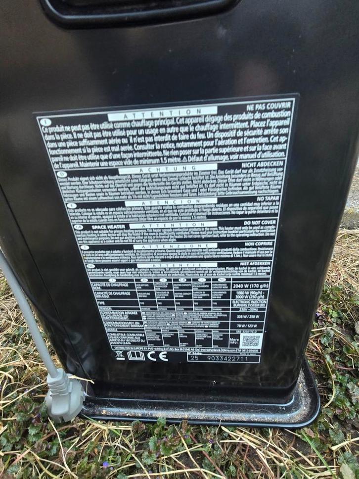 Petroleumkachel 






Petroleumkachel Qlima - SRE 3230 T, Huis en Inrichting, Kachels, Zo goed als nieuw, Vrijstaand, Petroleumkachel