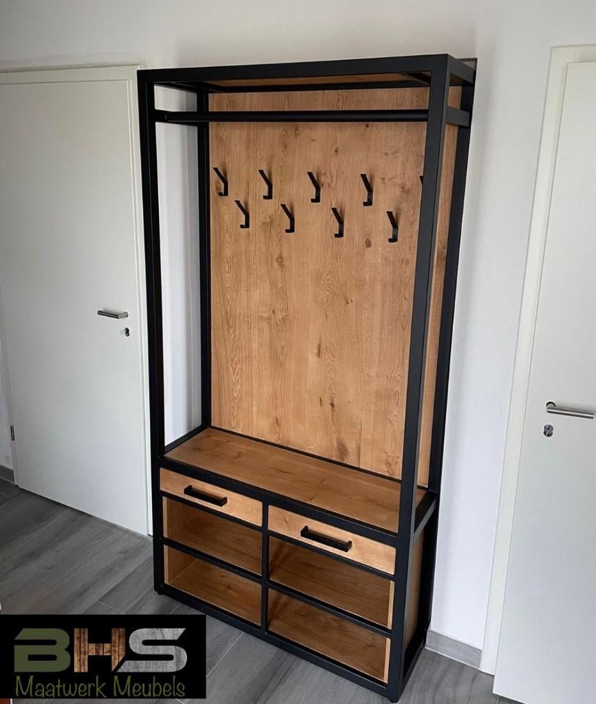 Garderobekast Emmerich - volledig op maat leverbaar!, BHS Maatwerk Meubels, Info@bhs-maatwerkmeubels.nl, 200 cm of meer, Nieuw