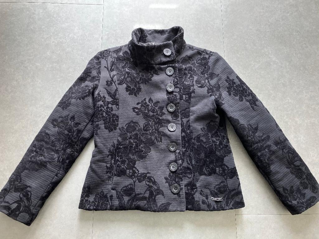 Desigual jas, maat M, Kleding | Dames, Maat 38/40 (M), Zwart, Ophalen of Verzenden, Zo goed als nieuw