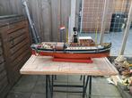 Gedetailleerd model sleepboot Furie uit Maassluis, Hobby en Vrije tijd, Modelbouw | Boten en Schepen, Ophalen, Gebruikt, Groter dan 1:32