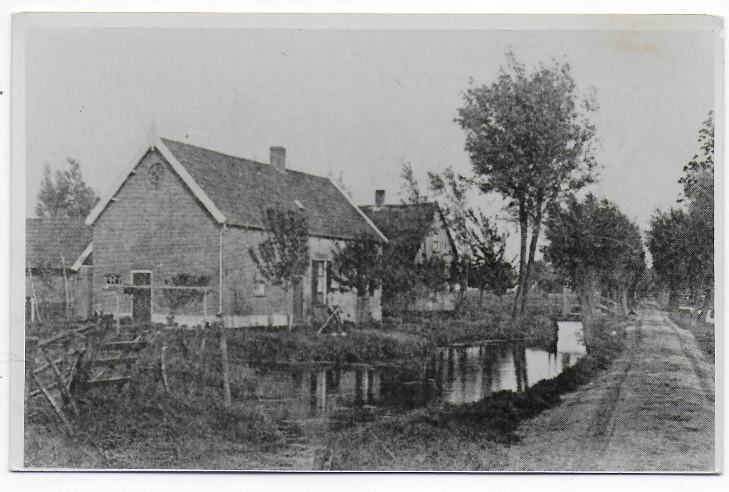 Boerderij Oude Ongelopen Ansichtkaart ( B7055), Ophalen of Verzenden, Voor 1920, Ongelopen