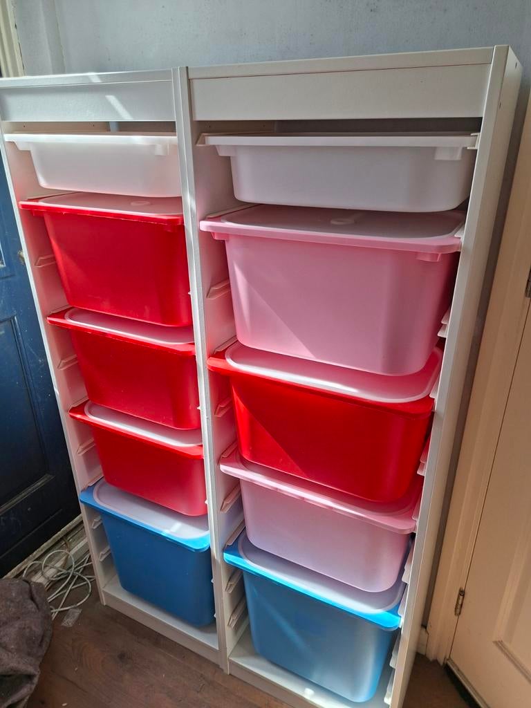 IKEA Trofast opbergkast met bakken, Ophalen, Gebruikt, Minder dan 50 cm, 90 tot 105 cm