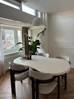 Beton cire organische eettafel, Ophalen of Verzenden, Zo goed als nieuw, Rechthoekig, 50 tot 100 cm