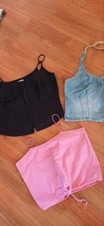 3 stuks leuke topjes, maat 38/40, Ophalen of Verzenden, Zo goed als nieuw, Maat 38/40 (M), Zonder mouw