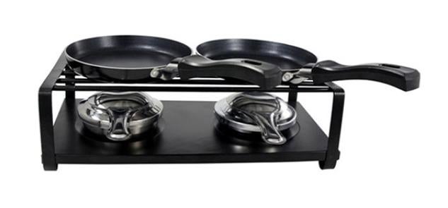 Gourmetstel 2 pits, Witgoed en Apparatuur, Gourmetstellen, Nieuw, Minder dan 4 personen, Ophalen of Verzenden